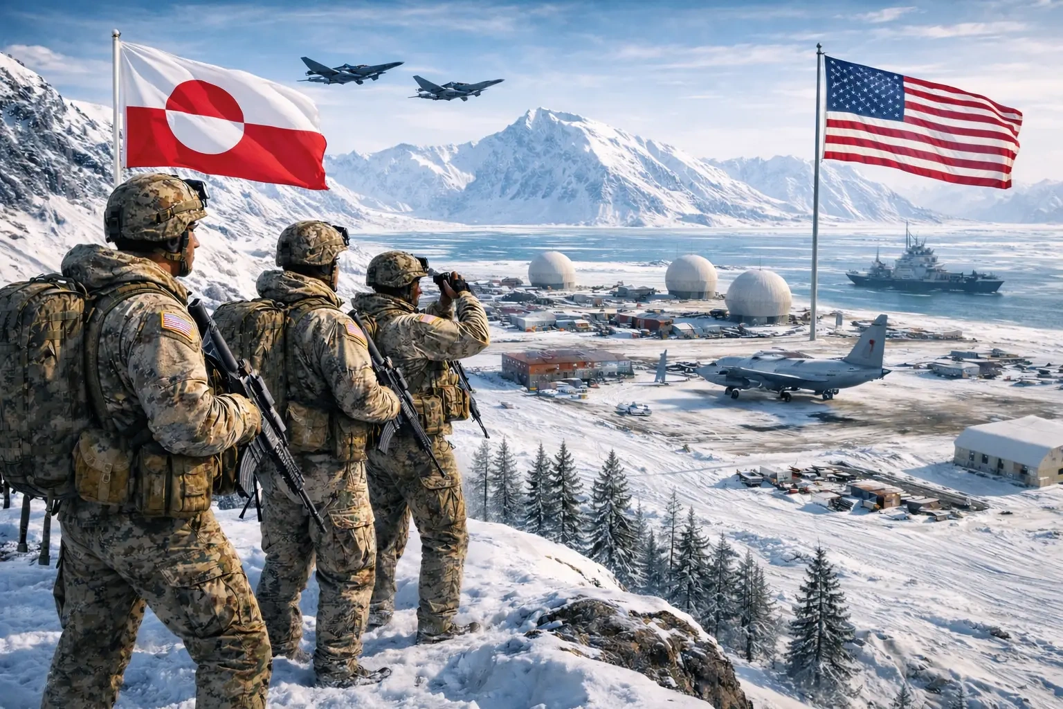 Mỹ mở lại hai căn cứ quân sự tại Greenland