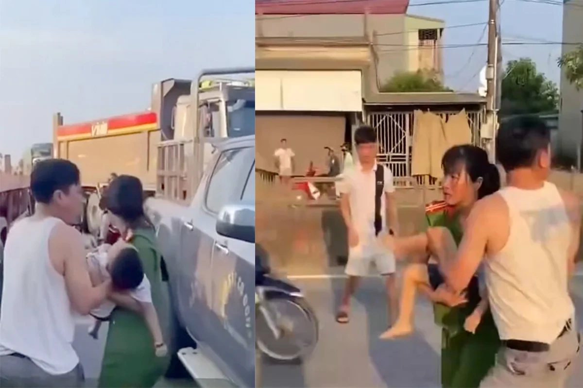 Nữ cảnh sát kể lại khoảnh khắc cứu bé trai 4 tuổi gặp nạn trên đường