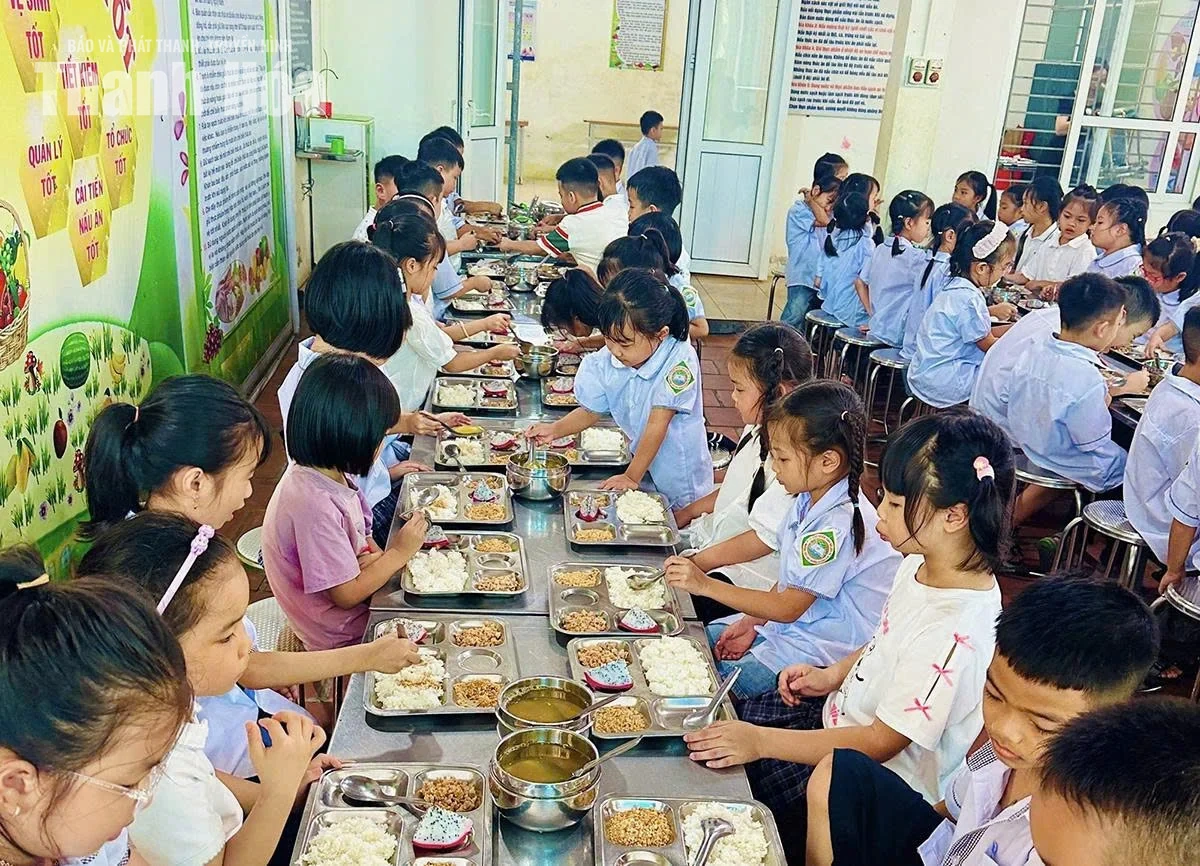 Xã Lưu Vệ bảo đảm an toàn thực phẩm trong các cơ sở giáo dục