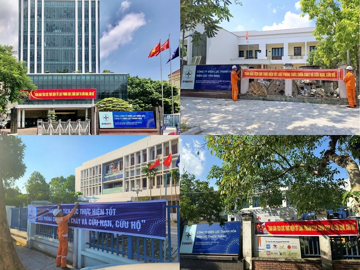 Công ty Điện lực Thanh Hóa chủ động phòng ngừa, nâng cao năng lực PCCC&CNCH