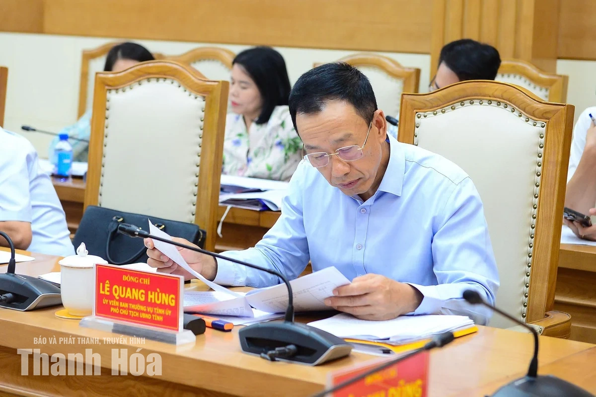 Chủ tịch UBND tỉnh Tô Anh Dũng yêu cầu xử lý dứt điểm nhà, đất dôi dư và quyết liệt thực hiện các giải pháp tăng thu ngân sách