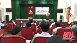 Tập huấn nghiệp vụ công tác mặt trận ở khu dân cư