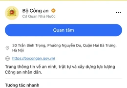 Bộ Công an ra mắt trang thông tin trên nền tảng mạng xã hội Zalo