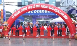 Sacombank khánh thành trụ sở mới Phòng giao dịch  Lam Sơn