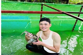 Làm giàu từ cá chiên