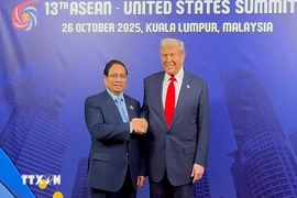 Thủ tướng Phạm Minh Chính gặp Tổng thống Hoa Kỳ Donald Trump