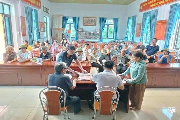 Tăng tốc thực hiện chiến dịch làm giàu, làm sạch dữ liệu đất đai