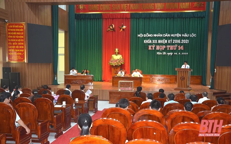 Đồng chí Nguyễn Minh Hoàng được bầu giữ chức Chủ tịch UBND huyện Hậu Lộc