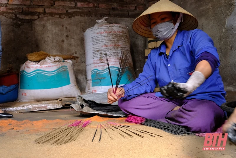 Các làng hương ở xứ Thanh tất bật vào vụ tết
