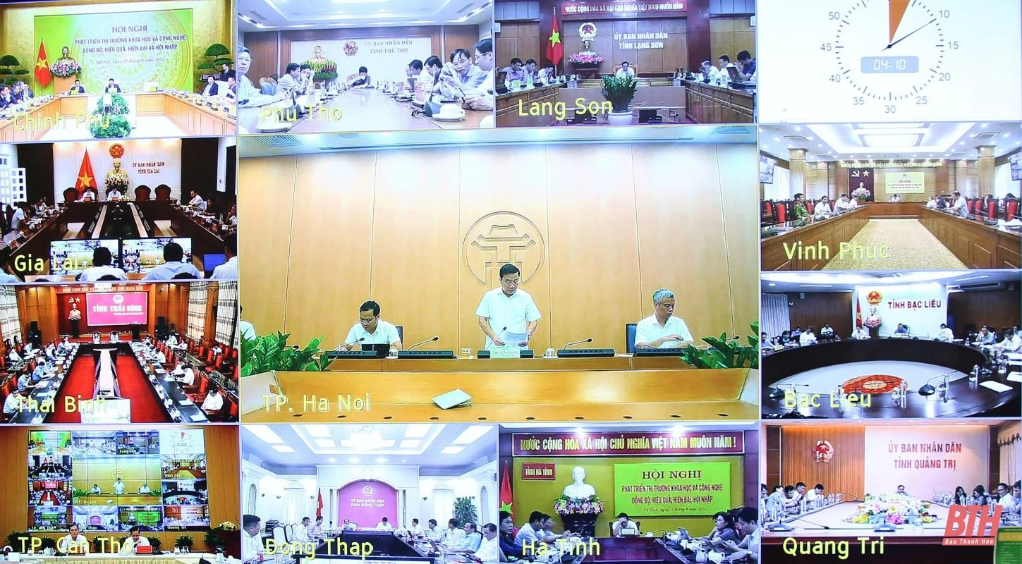Phát triển thị trường khoa học và công nghệ đồng bộ, hiệu quả, hiện đại và hội nhập