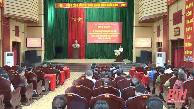 Vĩnh Lộc tập huấn, bồi dưỡng kiến thức các chuyên đề công tác bảo vệ an ninh quốc gia