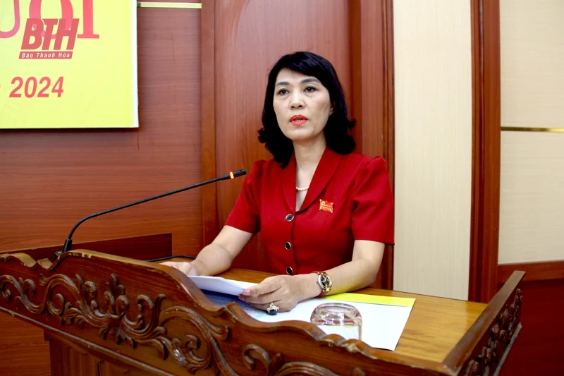 Kỳ họp thứ 20 HĐND huyện Quảng Xương quyết nghị nhiều dự án trọng điểm phát triển kinh tế - xã hội
