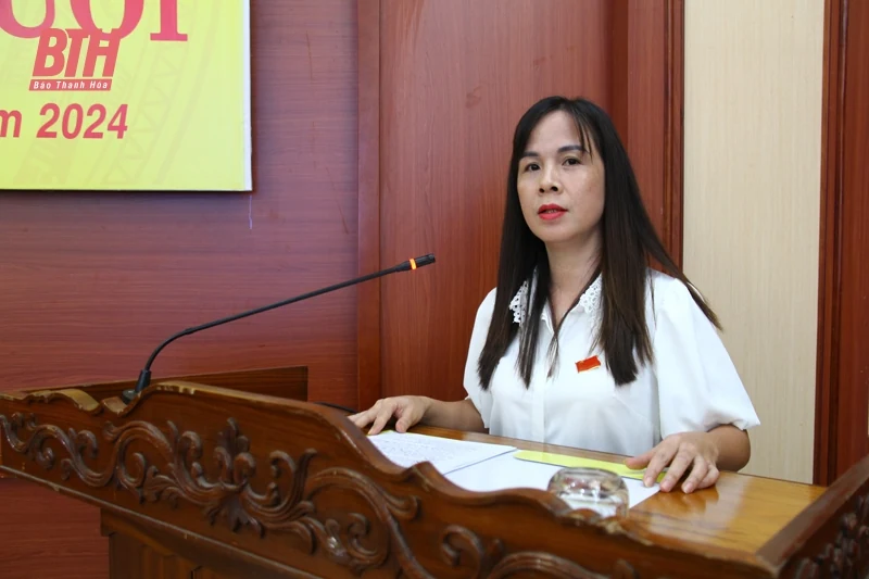 Kỳ họp thứ 20 HĐND huyện Quảng Xương quyết nghị nhiều dự án trọng điểm phát triển kinh tế - xã hội
