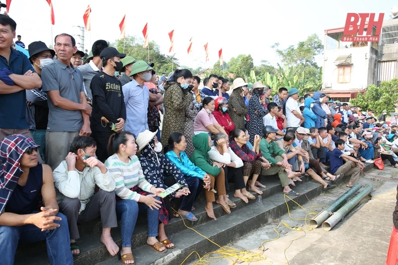Thạch Thành: Hấp dẫn Giải bóng chuyền Ngọc Trạo năm 2024