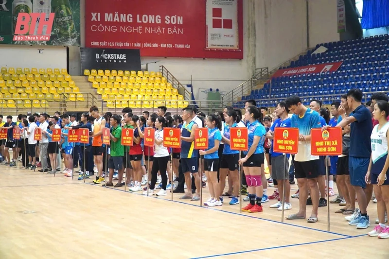 Khai mạc giải Bóng chuyền “Bông lúa vàng” tỉnh Thanh Hóa lần thứ 9