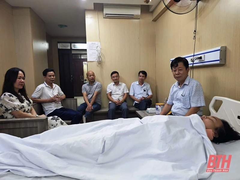 Nữ sinh lớp 11 xô xát với bạn ở huyện Nông Cống đã chuyển về điều trị tại Bệnh viện Đa khoa Hợp Lực 