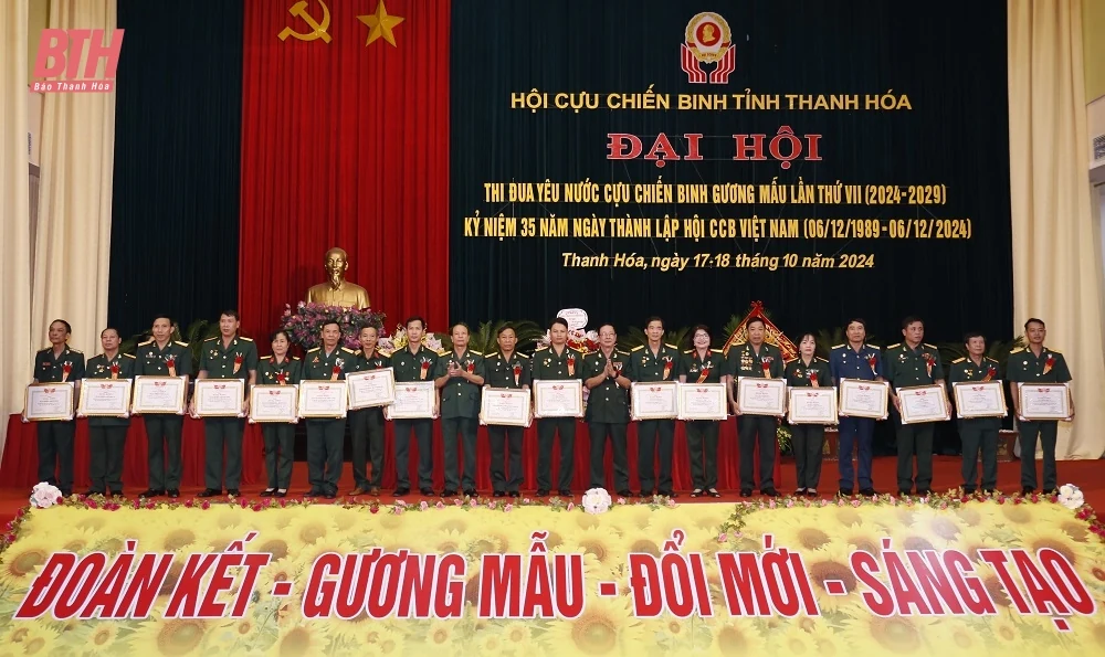 Đại hội thi đua yêu nước “Cựu chiến binh gương mẫu” tỉnh Thanh Hóa lần thứ VII