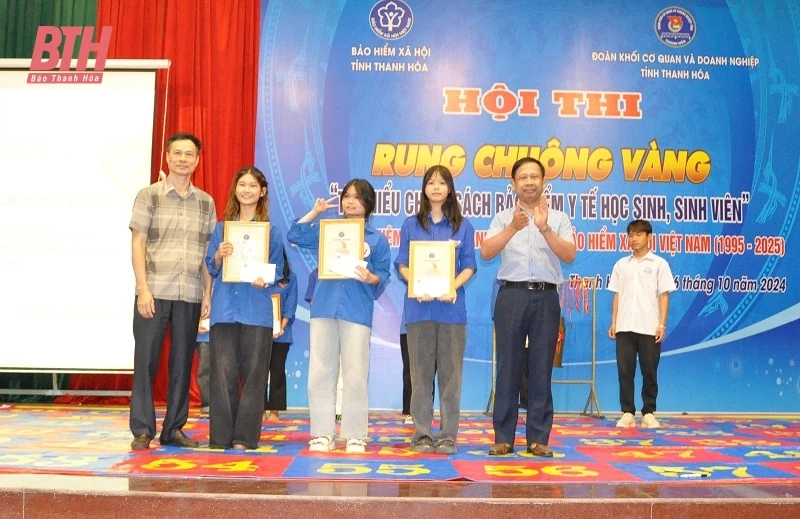 Sôi nổi Hội thi Rung chuông vàng “Tìm hiểu chính sách bảo hiểm y tế học sinh, sinh viên”