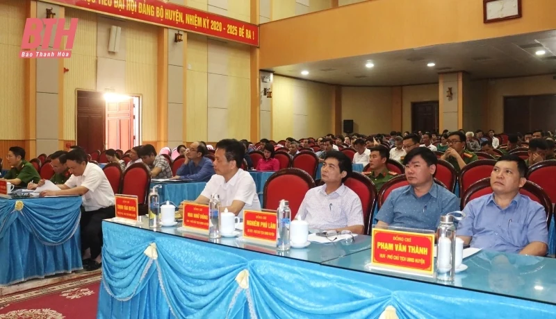 Nga Sơn triển khai Đề án xây dựng xã, phường, thị trấn không ma túy