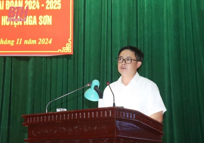 Nga Sơn triển khai Đề án xây dựng xã, phường, thị trấn không ma túy
