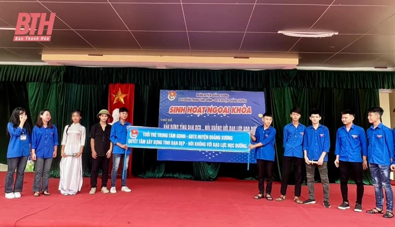 Tuổi trẻ Quảng Xương hưởng ứng Ngày Pháp luật Việt Nam