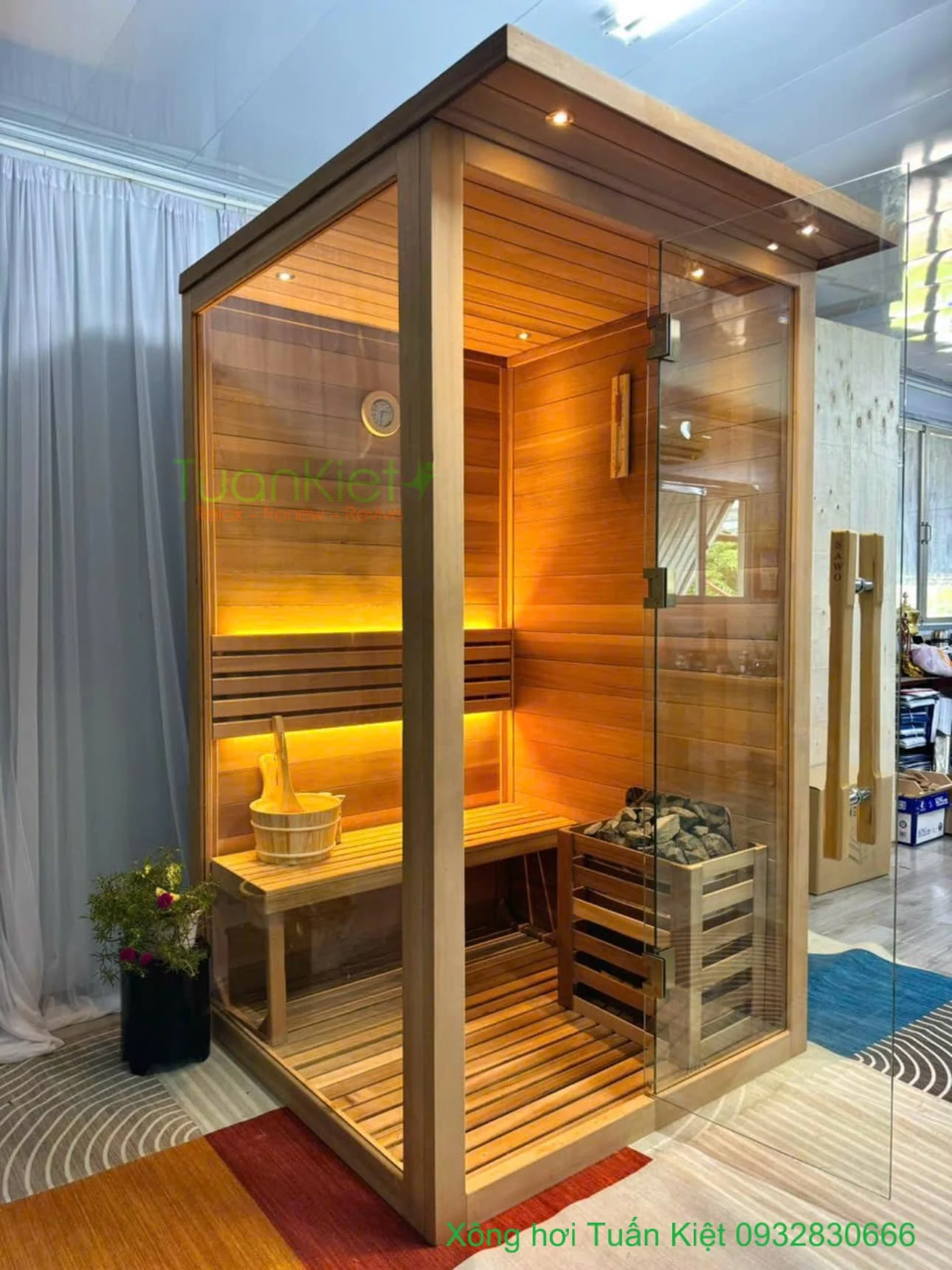 Tuấn Kiệt thi công khu xông hơi spa, khách sạn tại Thanh Hóa
