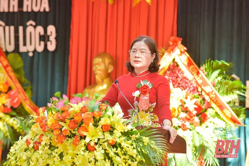 Trường THPT Hậu Lộc 3 kỷ niệm 20 năm thành lập và Đón Bằng công nhận đạt chuẩn Quốc gia mức độ 1