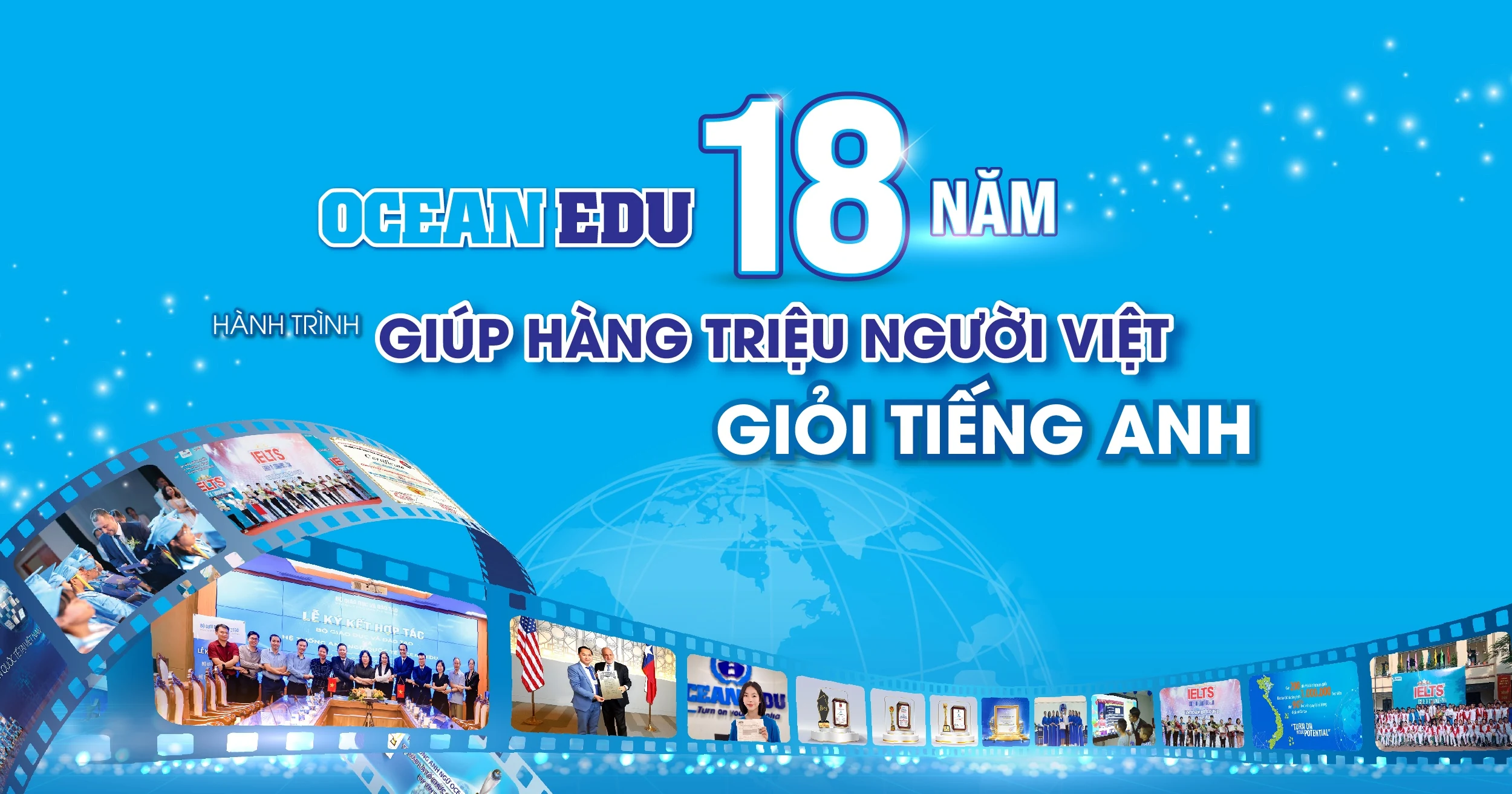 Hệ thống Anh ngữ quốc tế Ocean Edu chào mừng sinh nhật 18 tuổi và chuỗi hoạt động ý nghĩa