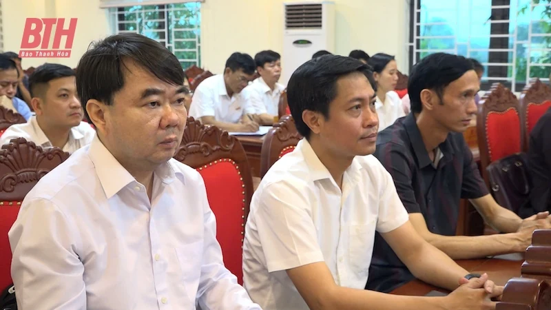 Chốt tên các xã mới của Vĩnh Lộc là Tây Đô, Vĩnh Lộc và Biện Thượng