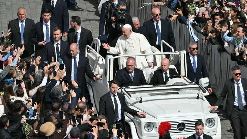 Chuyên xa của Giáo hoàng Francis trở thành phòng khám lưu động ở Gaza
