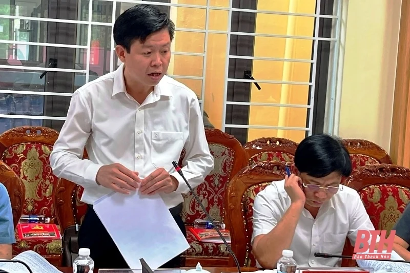 Huyện Quan Sơn cần bố trí cán bộ, công chức đảm bảo đúng người, đúng việc để phát huy được năng lực, sở trường của cán bộ