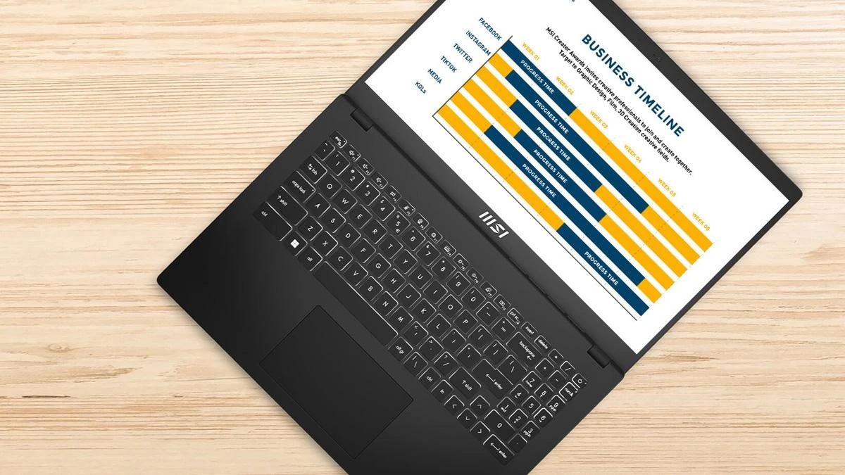 Đánh giá MSI Modern 15 - Ngoại hình nhỏ gọn, cấu hình ngon