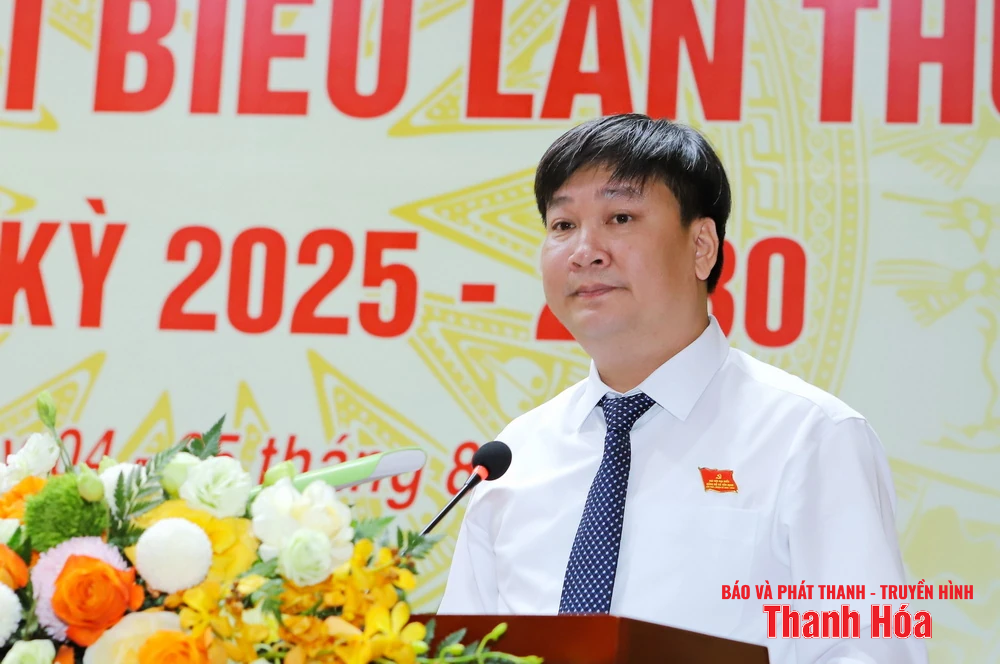 Bí thư Tỉnh ủy Nguyễn Doãn Anh: Đảng bộ xã Yên Định cần làm mới các động lực tăng trưởng truyền thống, thúc đẩy các động lực tăng trưởng mới