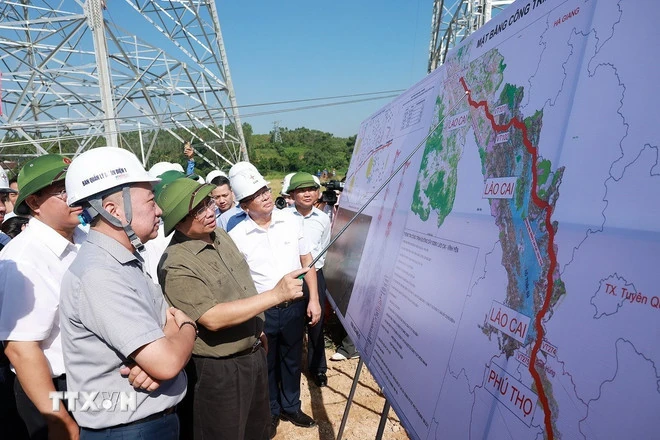 Thủ tướng: Đến ngày 19/8 phải hoàn thành dự án đường dây 500kv Lào Cai-Vĩnh Yên