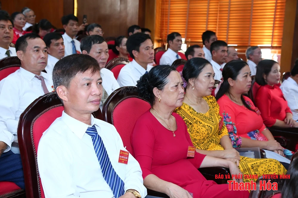 Phó Bí thư Thường trực Tỉnh ủy Lại Thế Nguyên dự Đại hội đại biểu Đảng bộ xã Thường Xuân