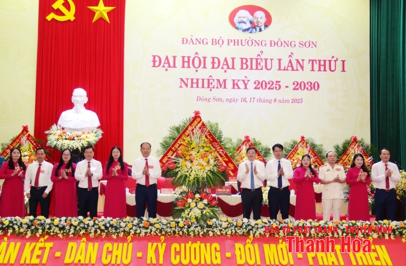 Đảng bộ phường Đông Sơn quyết tâm hoàn thành và hoàn thành vượt mức 29/29 chỉ tiêu nhiệm kỳ 2025-2030