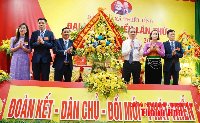 Xây dựng Thiết Ống là một trong những xã dẫn đầu khu vực miền núi phía Tây của tỉnh