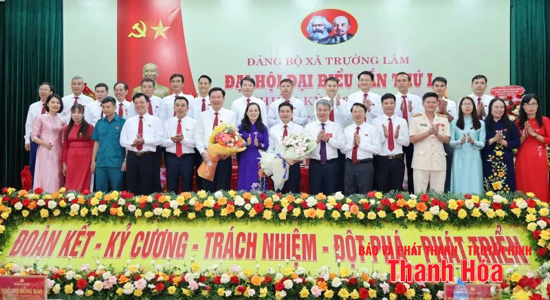 Xã Trường Lâm phấn đấu trở thành trung tâm công nghiệp - dịch vụ phía Tây Nam Khu Kinh tế Nghi Sơn