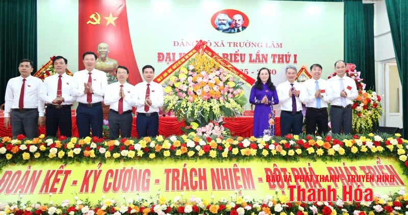 Xã Trường Lâm phấn đấu trở thành trung tâm công nghiệp - dịch vụ phía Tây Nam Khu Kinh tế Nghi Sơn