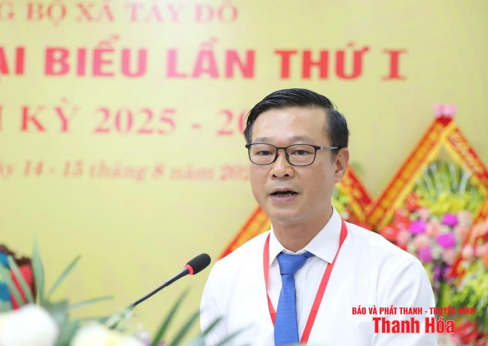 Đại hội đại biểu Đảng bộ xã Tây Đô lần thứ I, nhiệm kỳ 2025-2030