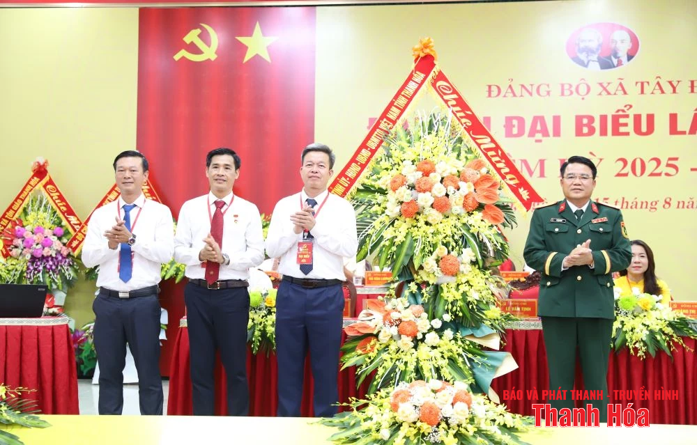 Đại hội đại biểu Đảng bộ xã Tây Đô lần thứ I, nhiệm kỳ 2025-2030