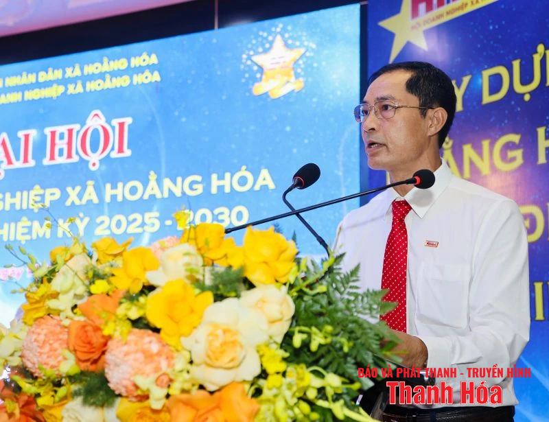 Đại hội Hội Doanh nghiệp xã Hoằng Hóa lần thứ I, nhiệm kỳ 2025-2030