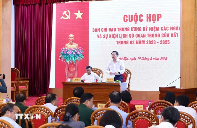 Tăng tốc chuẩn bị cho Lễ kỷ niệm 80 năm Cách mạng Tháng Tám và Quốc khánh 2/9