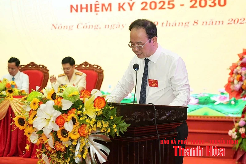 Kiến tạo xã Nông Cống trở thành động lực phát triển cho cả vùng