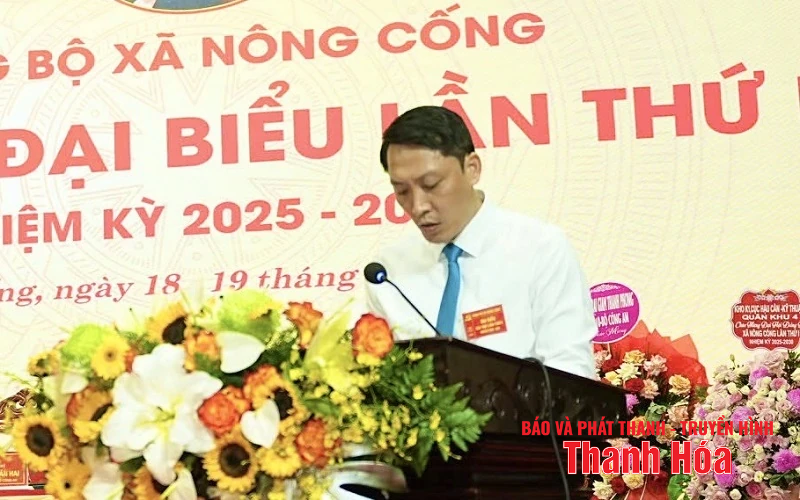 Kiến tạo xã Nông Cống trở thành động lực phát triển cho cả vùng
