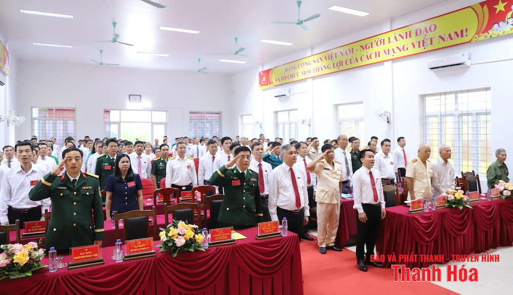 Đại hội Đại biểu Đảng bộ xã Thắng Lộc lần thứ I, nhiệm kỳ 2025 - 2030