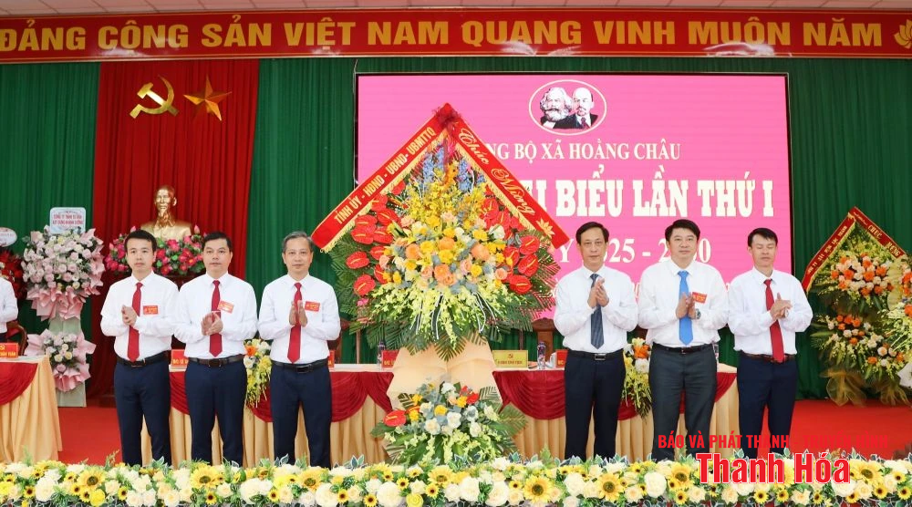Đoàn kết, nỗ lực xây dựng xã Hoằng Châu ngày càng giàu đẹp, văn minh.