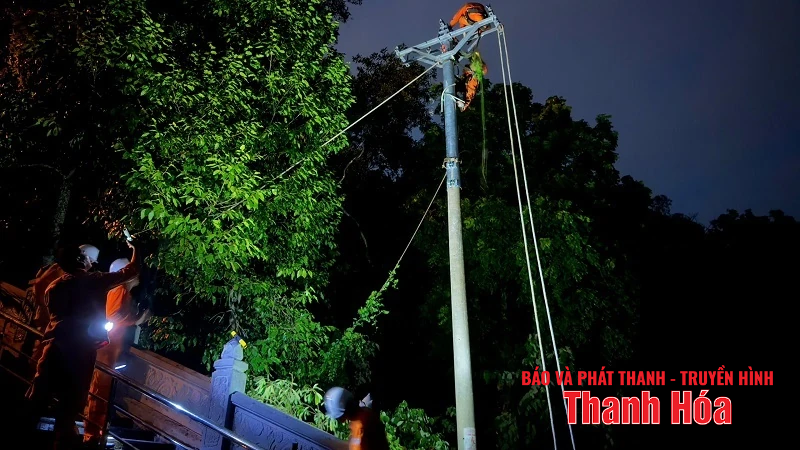 Khuyến cáo Nhân dân sử dụng điện an toàn trước những diễn biến bất thường của thiên tai