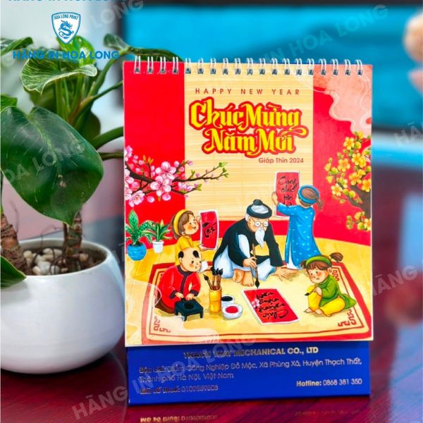 Xưởng in lịch Tết 2025 chuyên nghiệp – Đa dạng mẫu mã, giá tốt