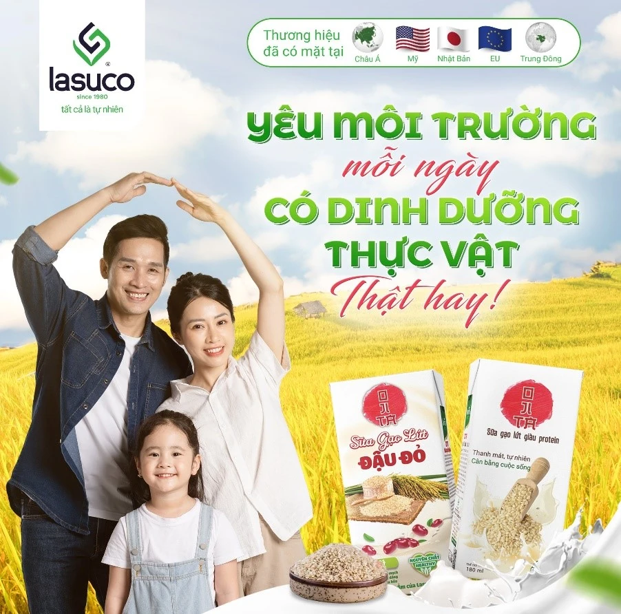 Lasuco - Nông nghiệp sạch, tiêu dùng xanh